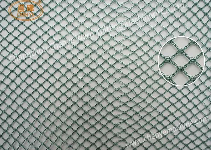 High Efficient Fishing Net Making Machine with 2~6 Bars and E6-E18 Knot Type for Fast Production