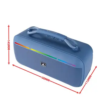 20WポータブルBluetoothスピーカー - ソーラー機能付き屋外用