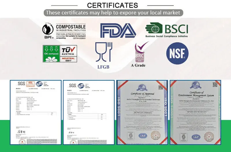 Food box certification