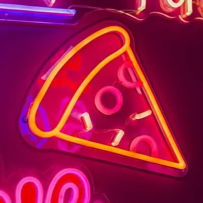 product high quality custom advertising 24 hours open led neon food sign for snack bar-5
