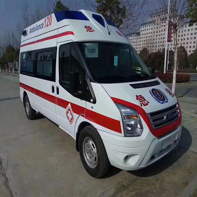 Manufacturer Negative Pressure Laminar Flow Ambulance Car Infection Disease Ambulance Waggon Auxilium Ambulance