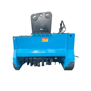 Promotion!! Mini Excavator Mulcher Attachment  Electric Reel Lawn Mower,Excavator Flail Mulcher Mulching,Excavator Mulcher