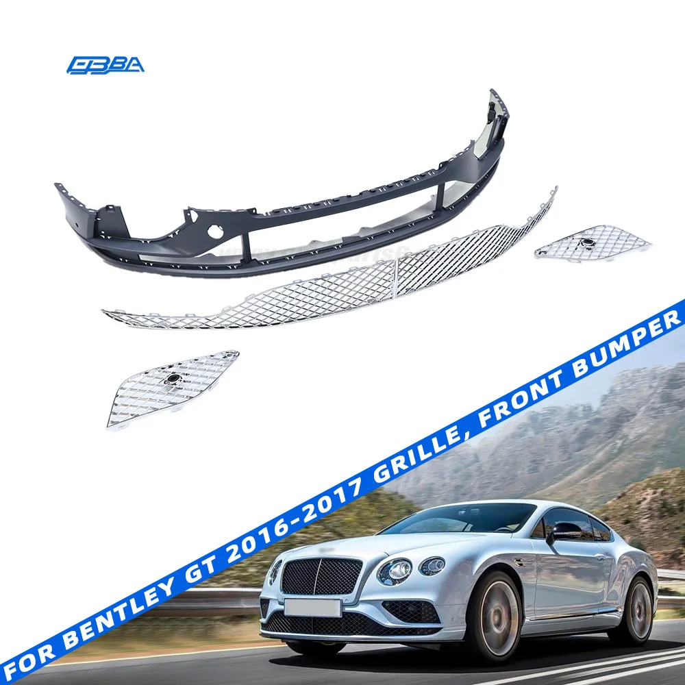 Mga Bahagi ng Katawan ng Sasakyan – Front Bumper Assembly kasama ang Grille para sa Bentley GT (2016–2017)