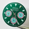 Estándar verde y rosa