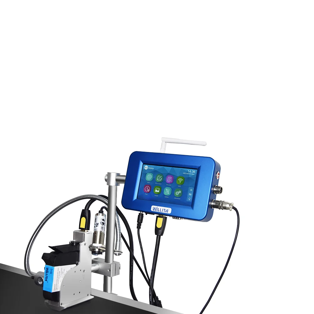 Multi Language Online Inkjet TIJ Printer Date Number on Carton Box for Production Line