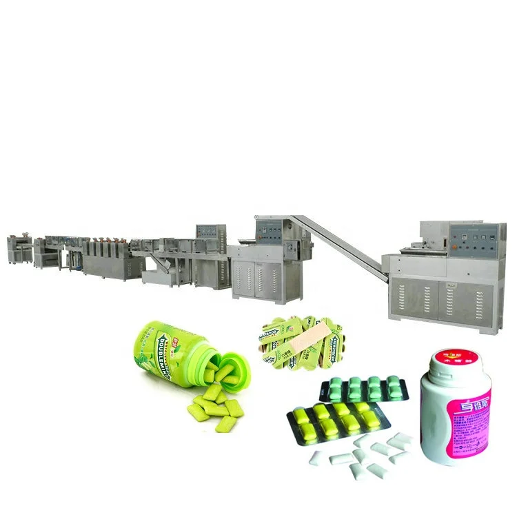 China Big Factory Tablet Dragee Chewing Gum Candy Production Line Making Machine