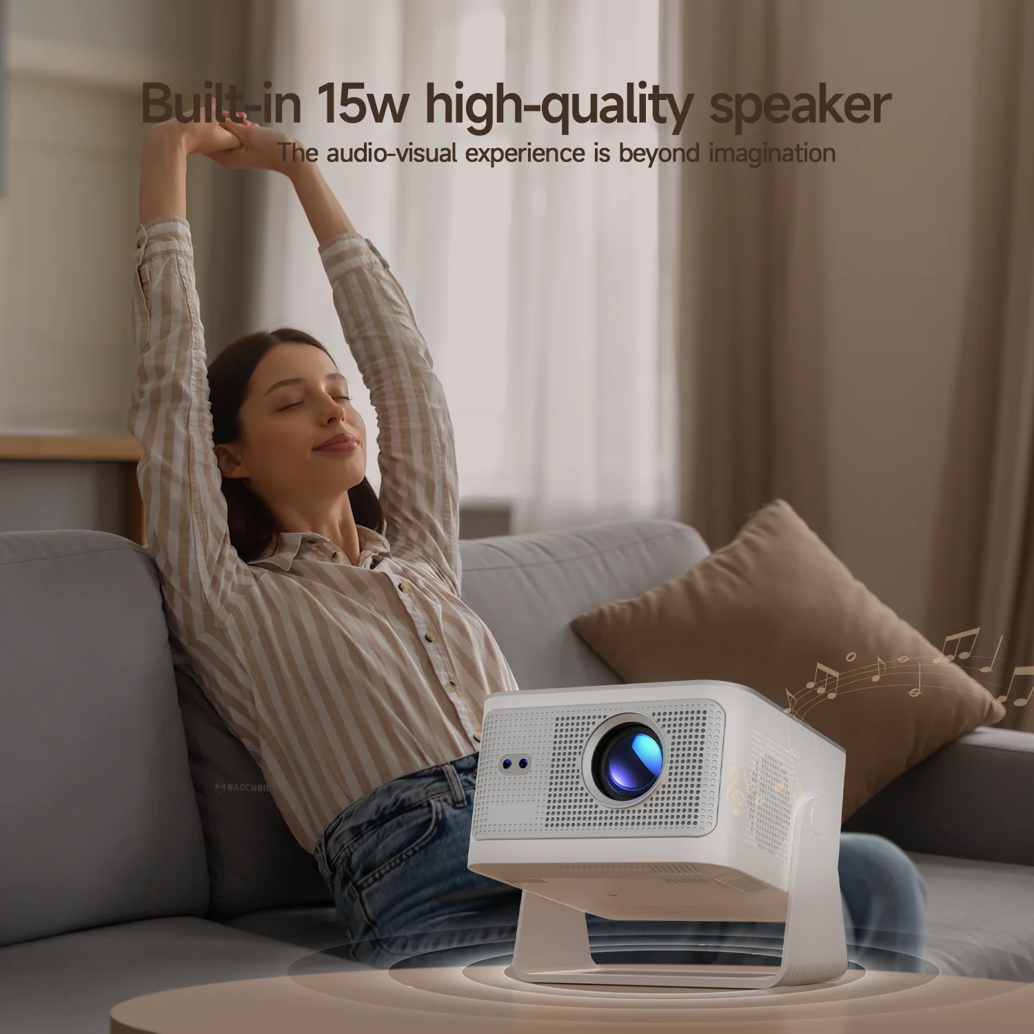 Magcubic 900ANSI Android 14 Projector - 8K Support & Auto Focus