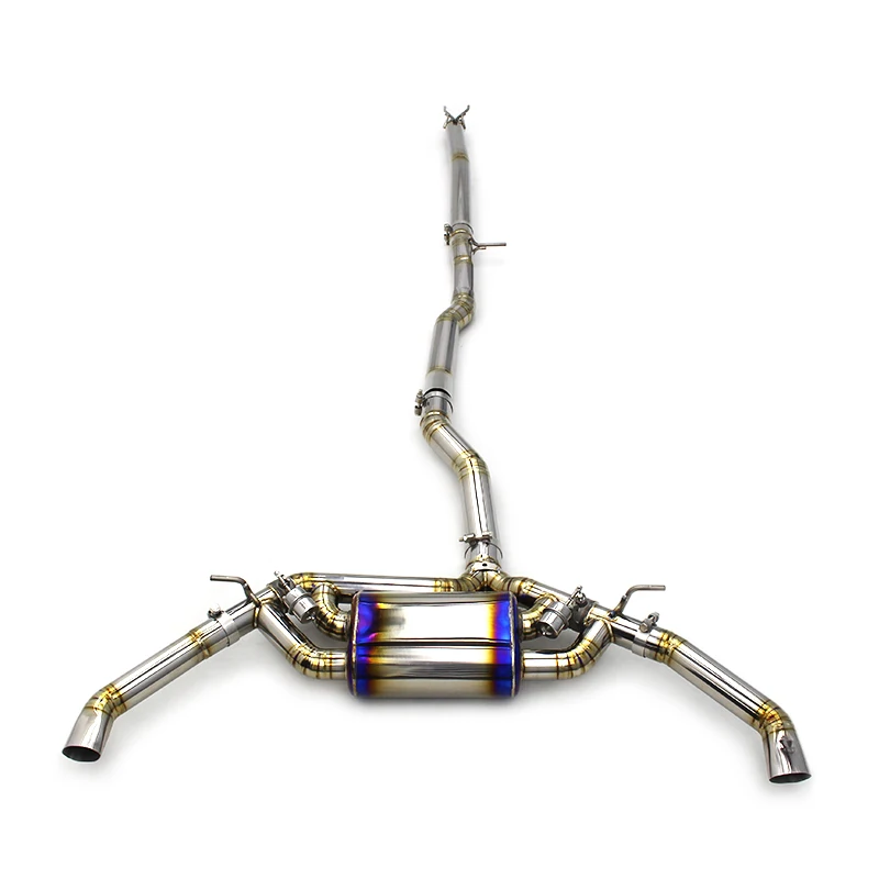 Titanium Exhaust Catback System For Mercedes-Benz CLA45 AMG 2.0T 2014-2019 Performance Valved