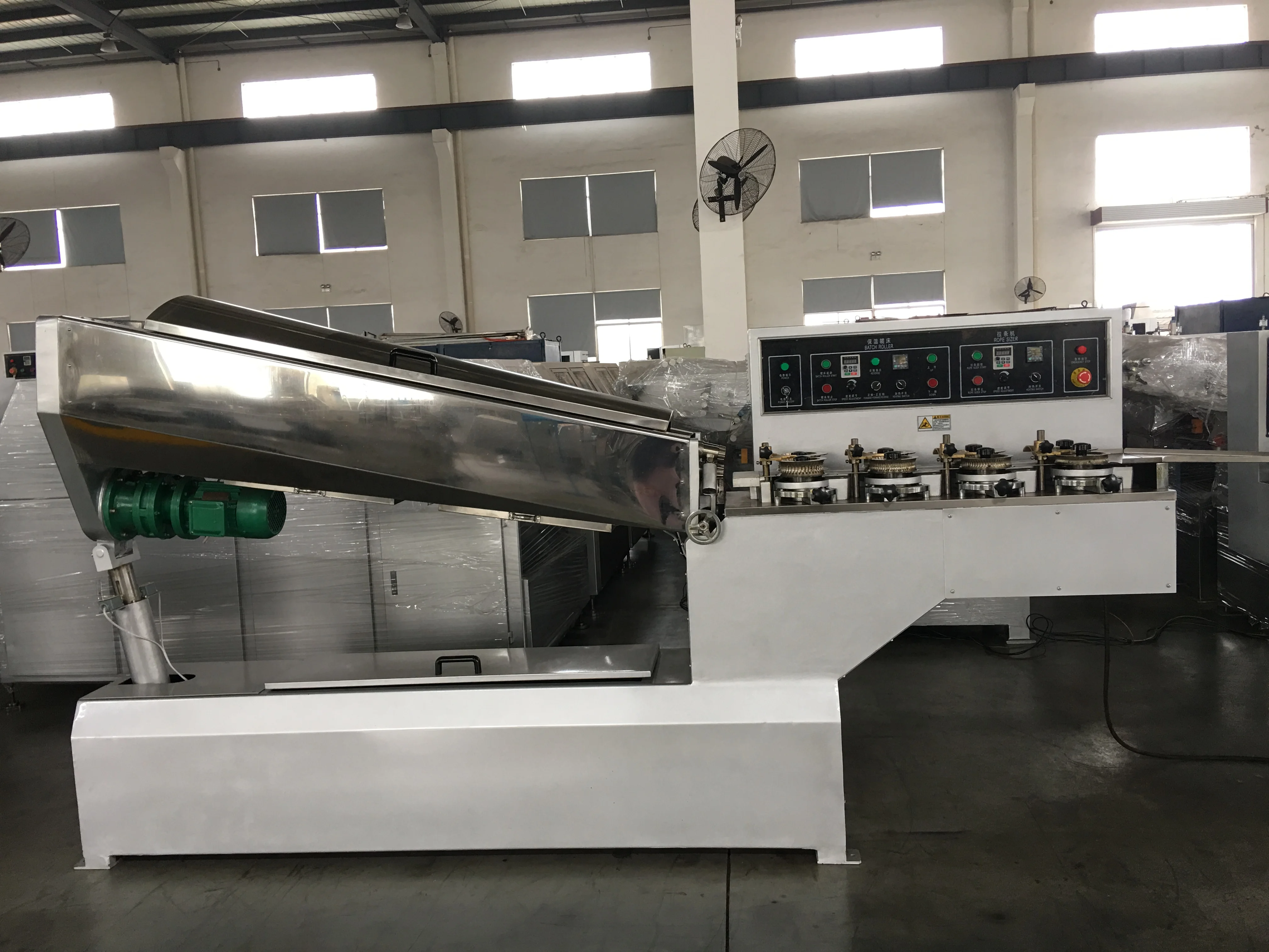 CANDY BATCH ROLLER and ROPE SIZER MACHINE