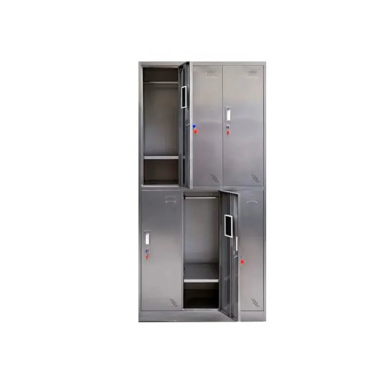 Professional stainless steel lockers for food industry changing rooms and clean production areas