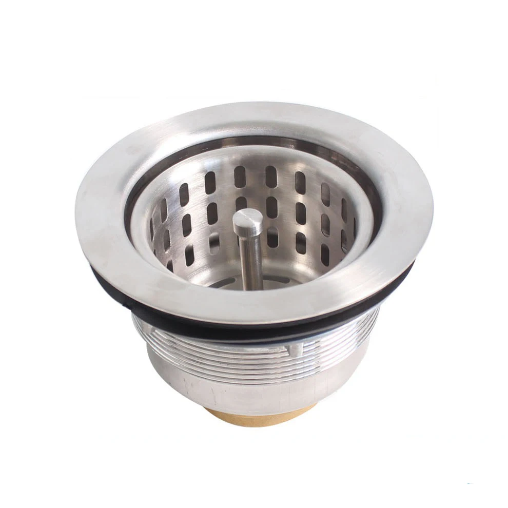 Stainless Steel Ss304 Kitchen Sink Drain Waste Wares Drainer Basket Strainer Assembly Buy Kitchen Sink Drainer Stainless Steel Sink Garbage Strainer Basket Type Strainer Product On Alibaba Com