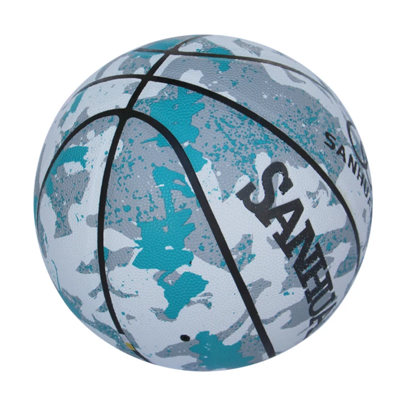 Custom Mini Leather and Rubber Basketball Street Soft Ball in Bulk