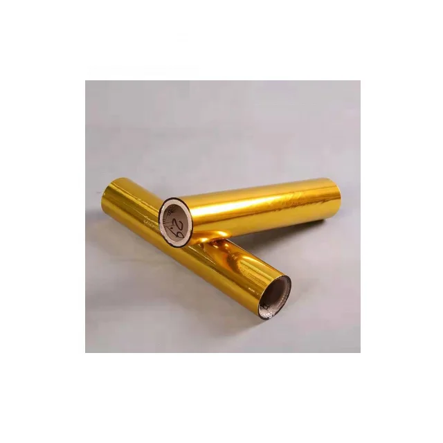 Gold and Silver Color Custom Soft Moisture Proof BOPP Metallized Packaging Film