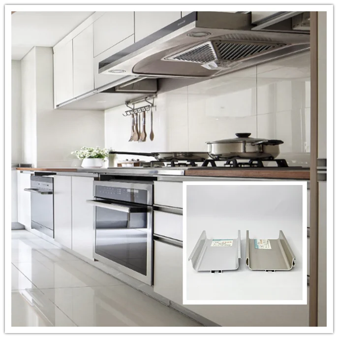 6000 Series Kitchen Cabinet Profile Handles Aluminum Accessories Foor ...