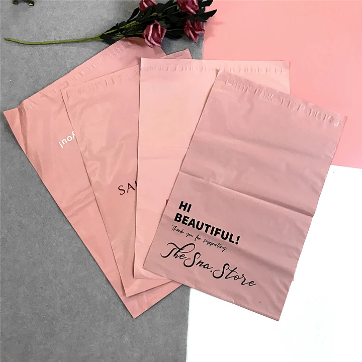 Self Adhesive Custom Logo Printed Biodegradable Poly Post Shipping Packing Plastic Parcel Bag for Express