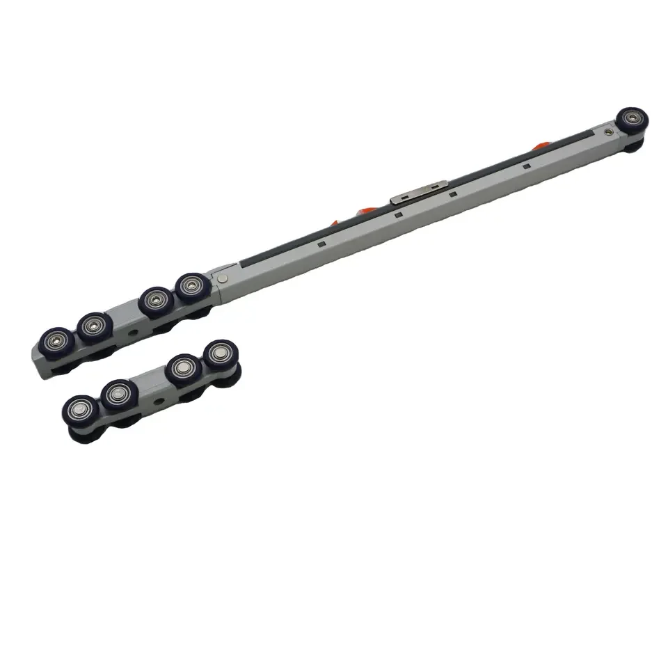 Kit complet roulette chariot pour porte coulissante sur rail 80kg