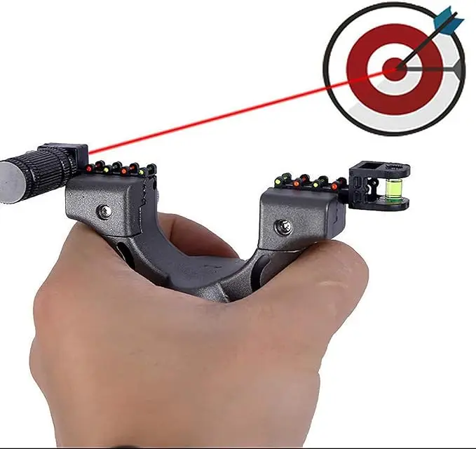 2024 New Rubber Laser Professional Powerful Outdoor Bird Bow Strongest Telescopic Toy Hunting Slingshot