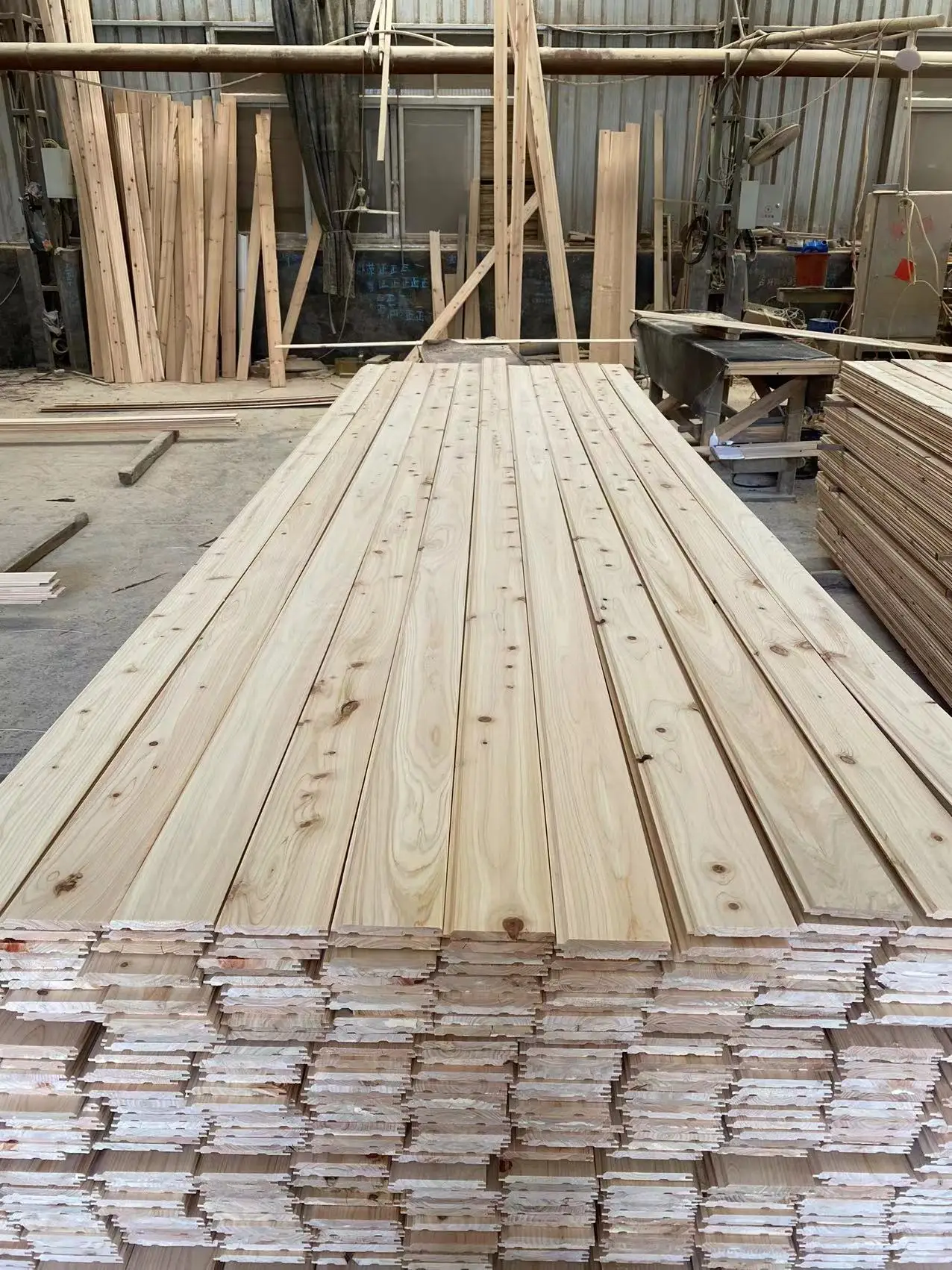 10x100x2400mm Japanese Hinoki Solid Wood Board Aromatic Wood