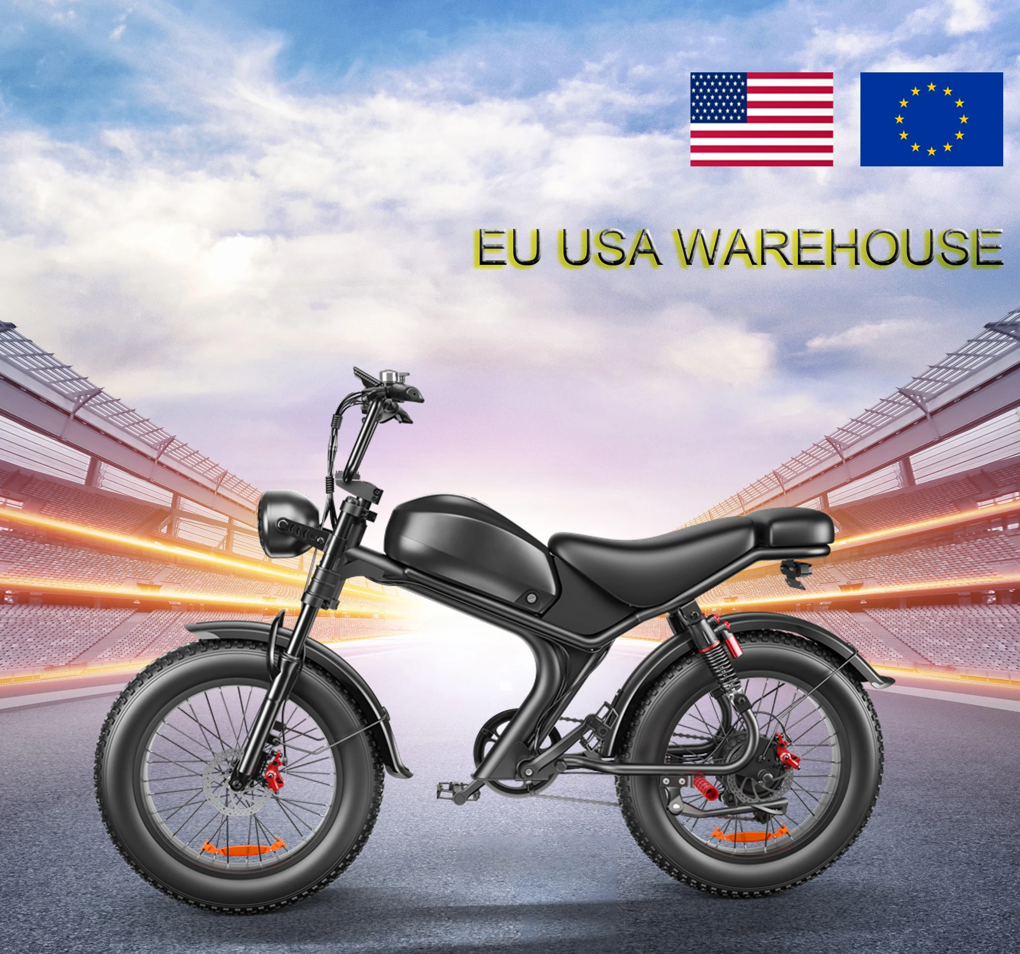 product eu usa warehouse 48v 1000w  ebike 1000w 48v e bike electric city bike  electronic bike  electric bicycle369-92