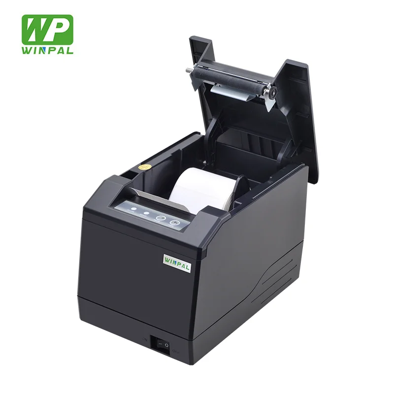 Winpal WP80B Direct Thermal Label Printer Sticker Machine ESC POS Android IOS Thermal Printer for Shipping Label