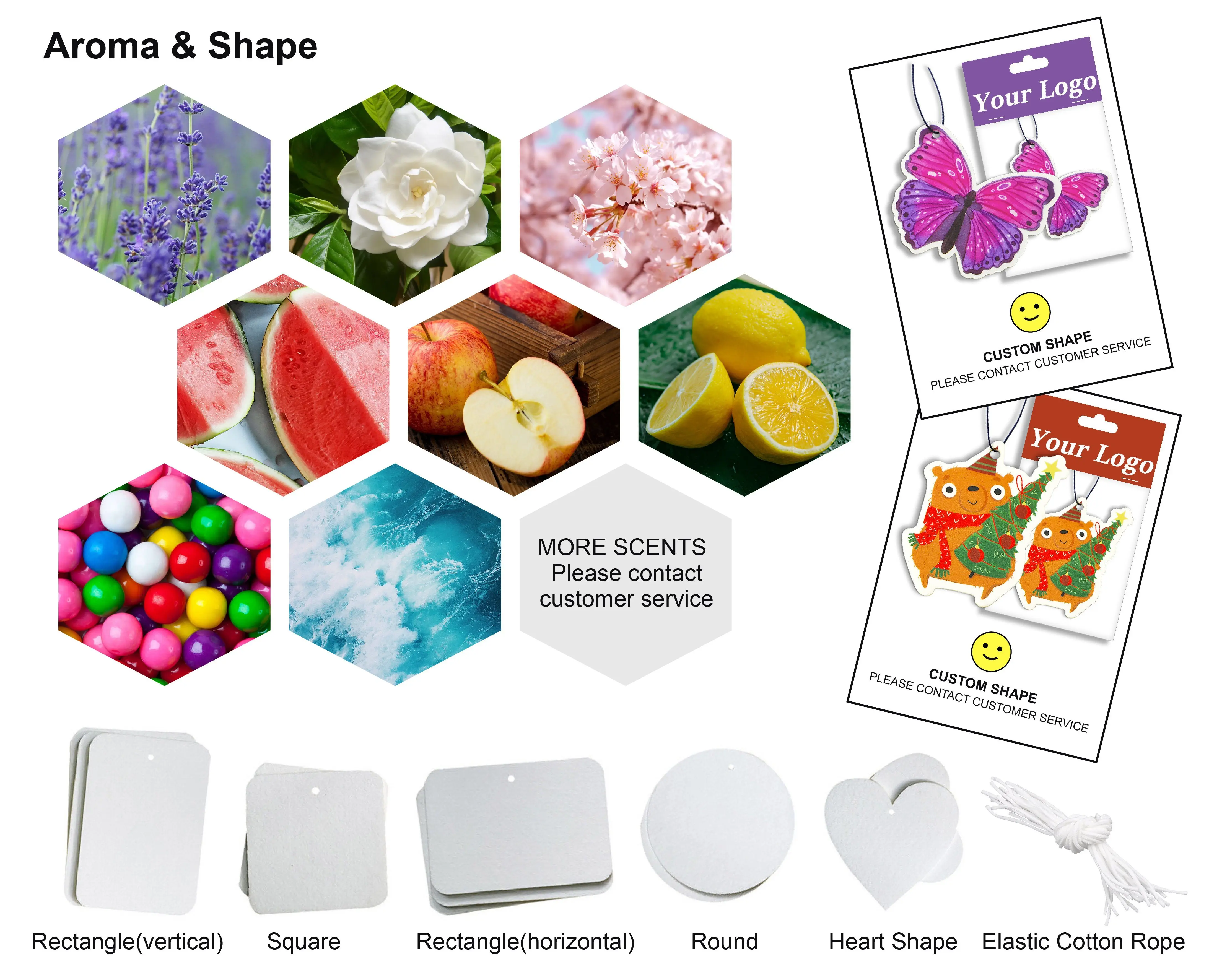 Personalized Sublimation Blanks Air Fresheners Custom Paper Car Air Freshener Buy Custom Car