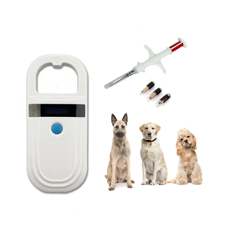W90D RFID Tag Reader Dog Cat Pet Cow Animal Chip ID Chip Scanner Animal  Chip Reader