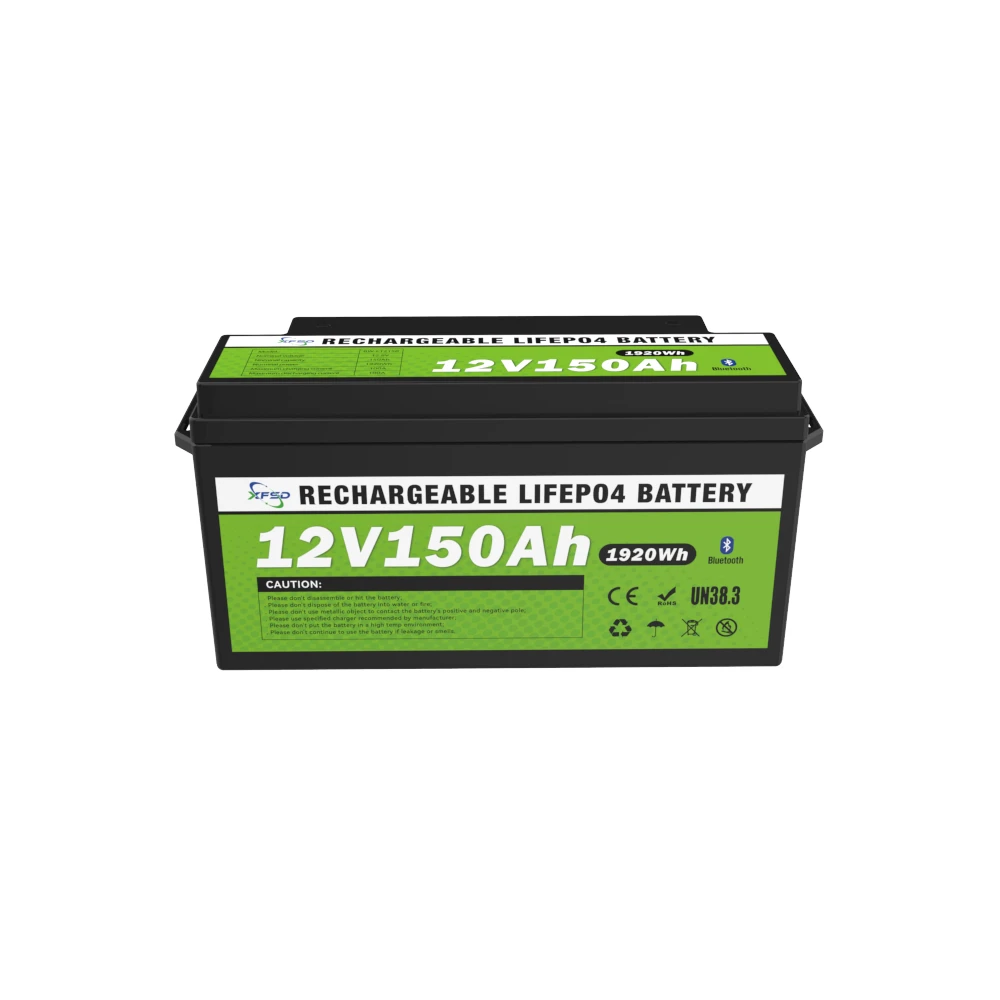 XFSD hot sale 12V 100AH lifepo4 lithium ion battery 12.8V 200AH lead acid replacement polymer batteries energy storage system