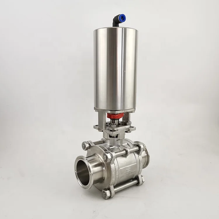 New innovative products 2020 304, 316L  2-way connection stainless steel sanitary ball valve