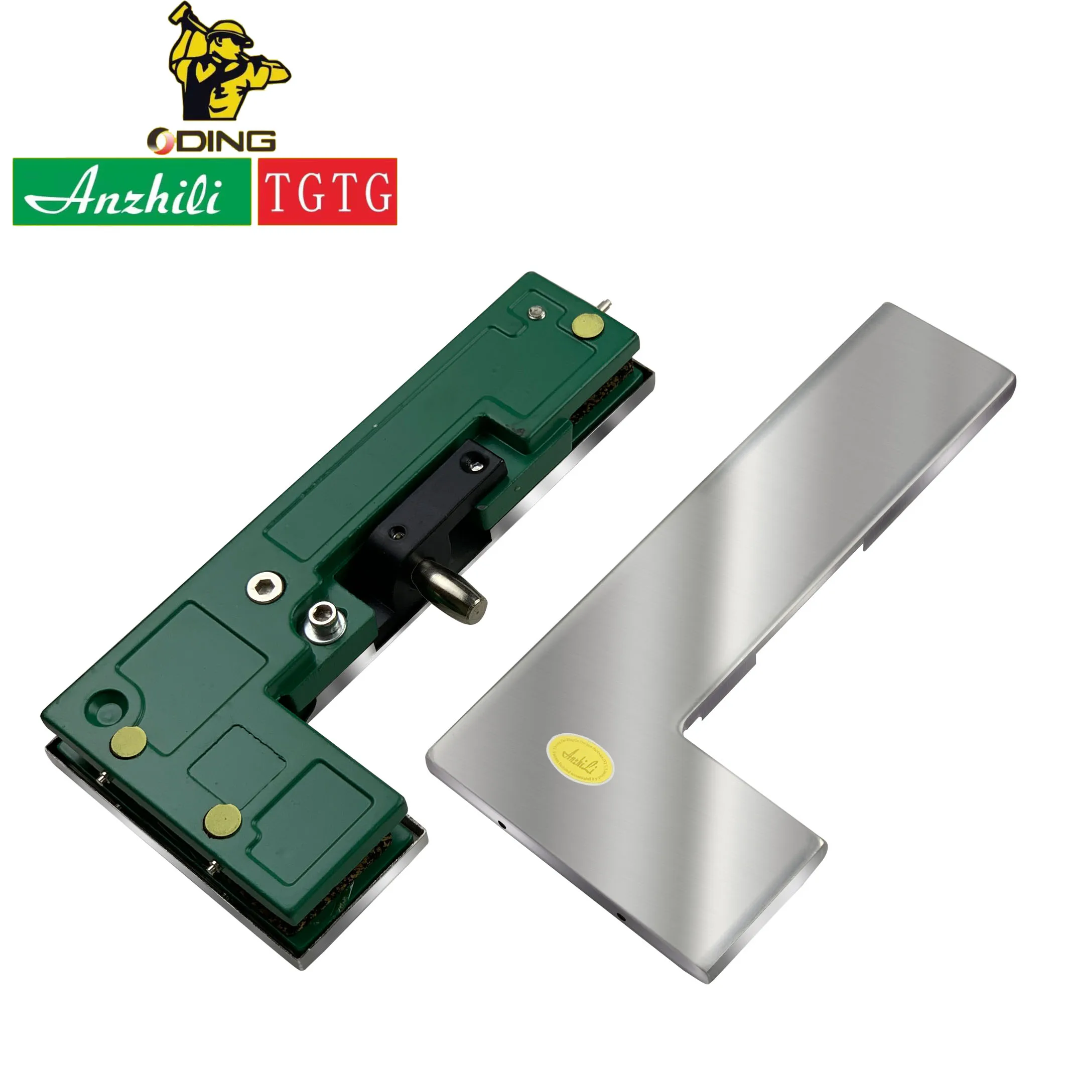 Высококачественный зажим для стеклянной двери в отеле и офисе соединительный элемент верхней