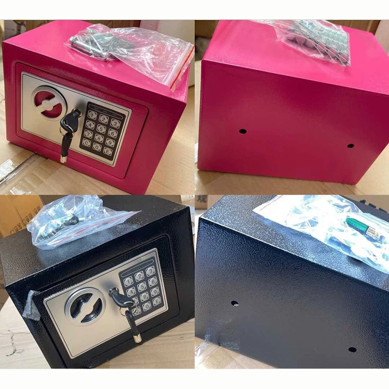 Digital Password Electronic Key Smart Electronic Safe Small Drop Safe Lock Money Box Vault Floor Safes