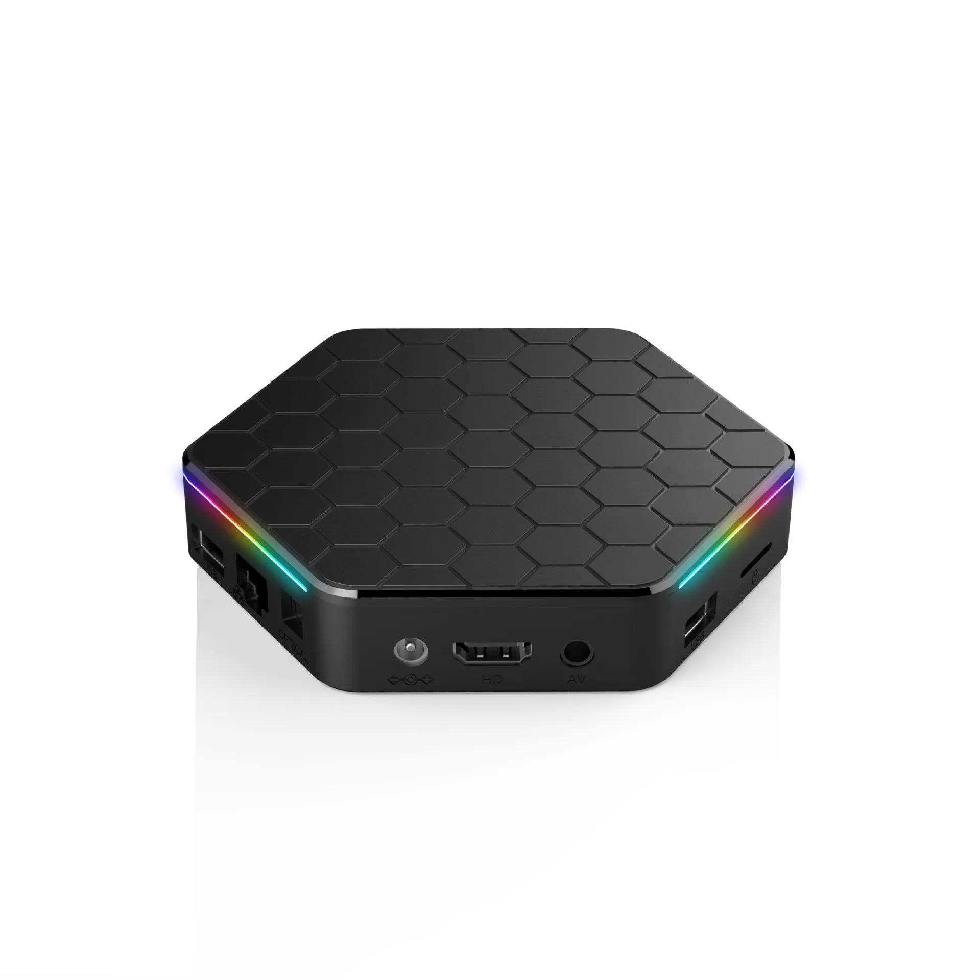 T95Z Plus H618 Smart Android 13 Set Top Box 8K HD TV Box with Dual Band WiFi 6 and for Bluetooth 5.0 Clock Display Function