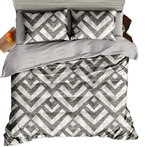 Cartoon Cute Bedding Set Animal Print Four-Piece Soft Comfortable Cotton Bed Sheet Duvet Cover for Hotel Home