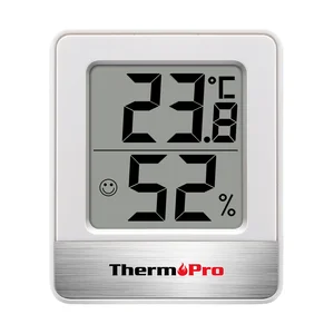 For ThermoPro TP49 Digital Indoor Plastic Hygrometer Thermometer Household Use