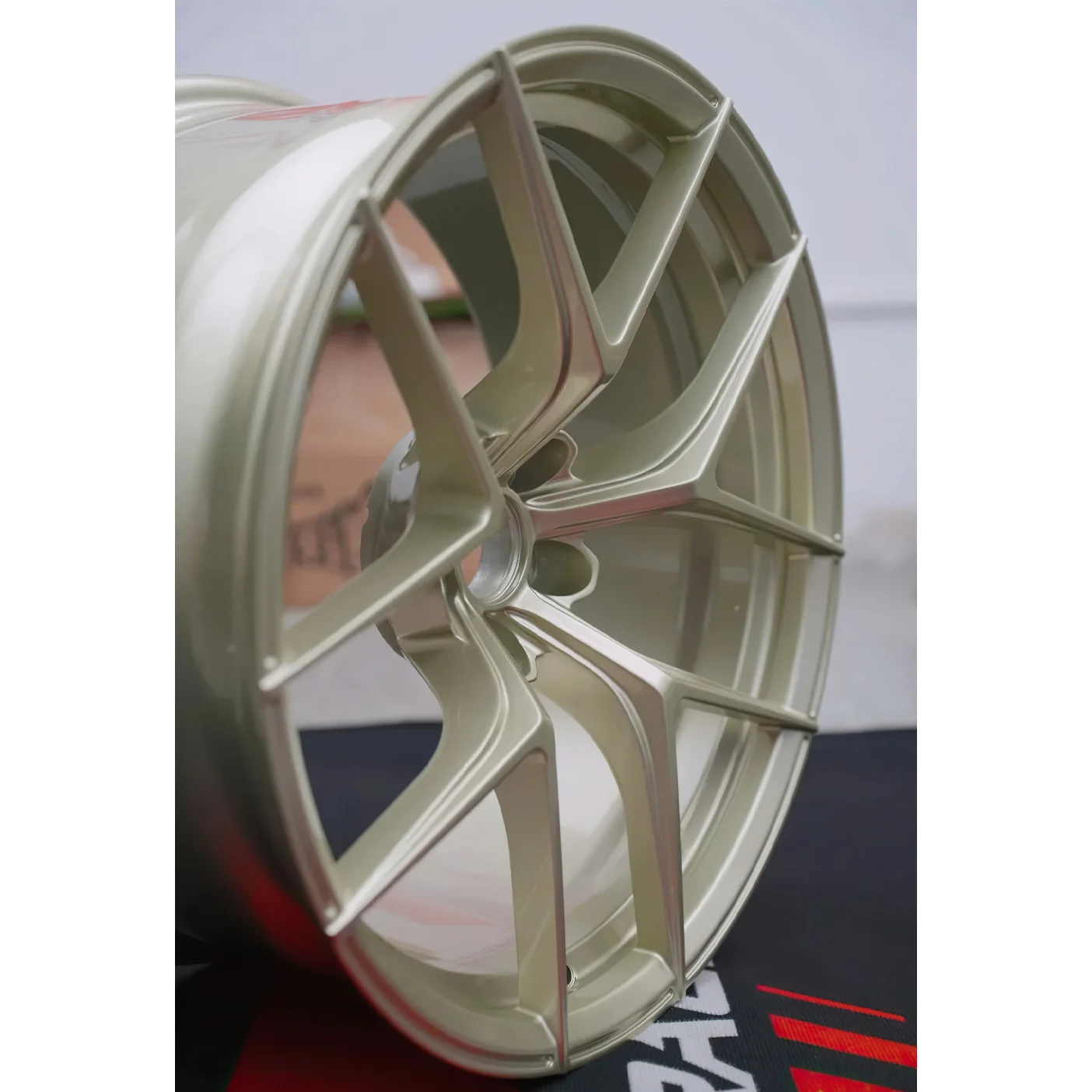 XL 1-Piece Monoblock Deep Dish Concave Alloy Wheels Car Rim Custom Forged Racing Car Wheel 5x114.3 5x120 5x112 Wheels - Image 6