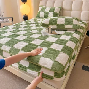 Wholesale Thickened Velvet Fitted Sheets - Mattress Covers - Mattress Protective Covers