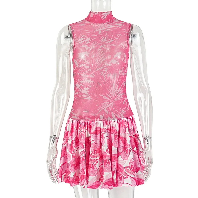 strapless open back dress The Lorenza Dress in Light Pink Tapestry Rose 12 / Light Pink Tapestry Rose main image 1