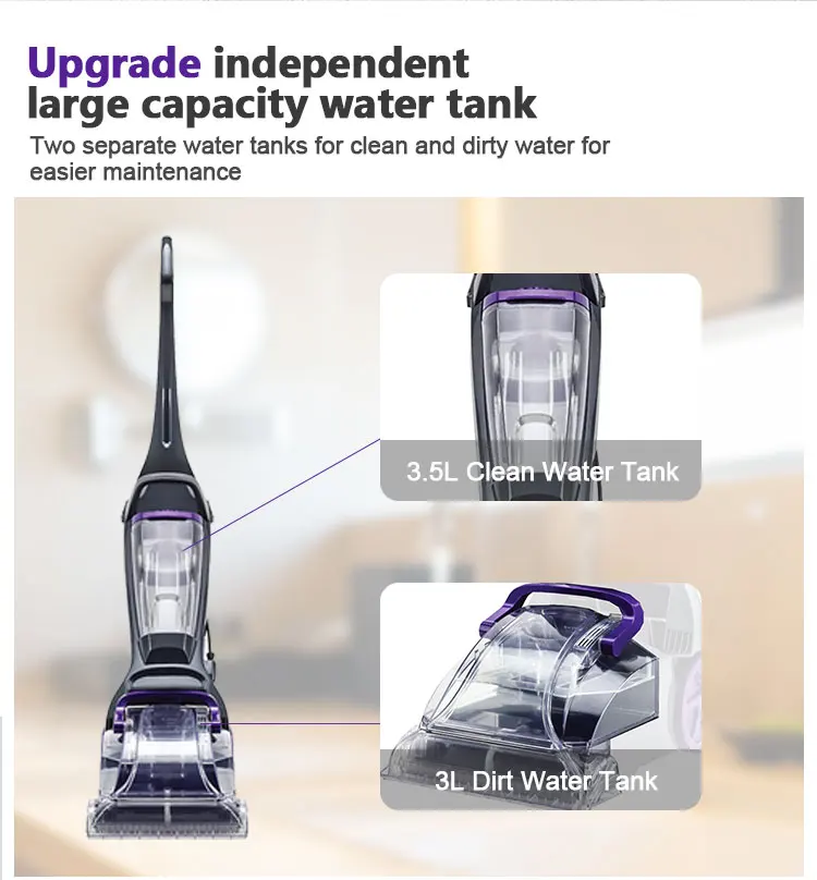 OEM Wet Dry Carpet Cleaning Machine - Efficient & Lightweight