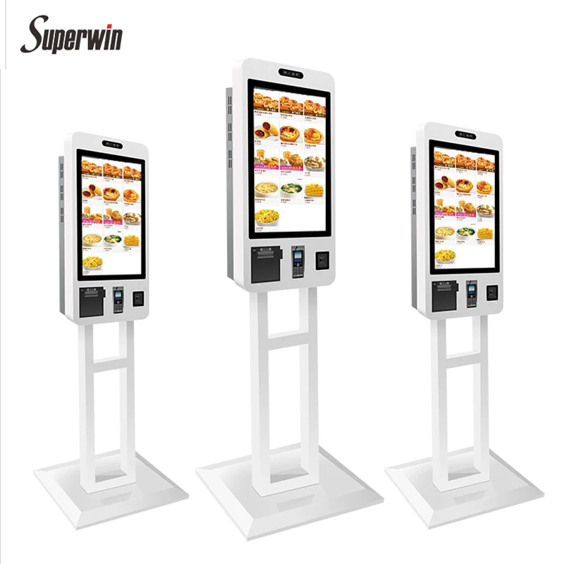 Best Selling Android/Windows 24inch Touch Machine Android Tablet Pos Self-service Payment Kiosk  Pos Terminal for McDonald