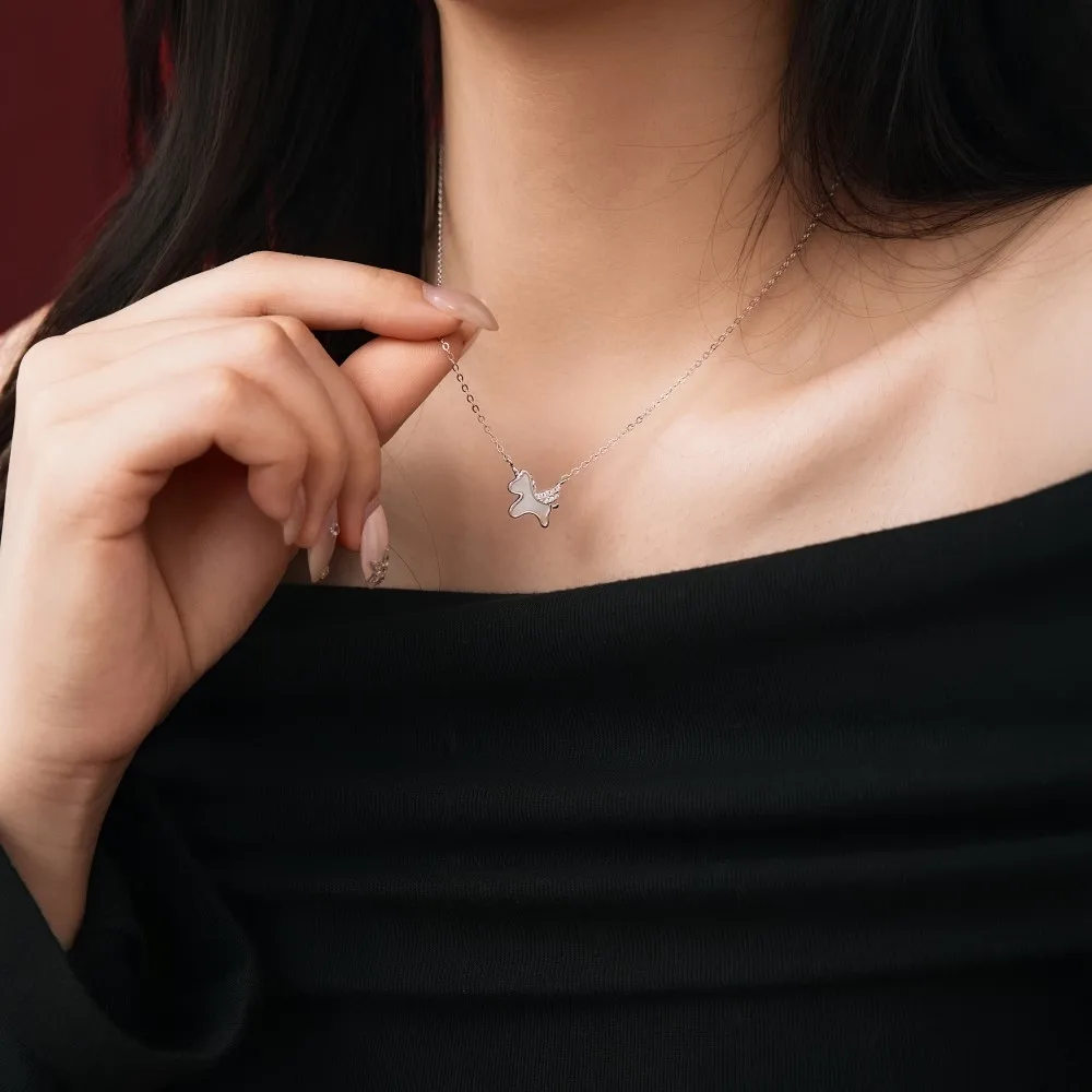 KAKODIY Happy New Year Zodiac Elements Horse Unicorn Pendant Chain Necklace 5A Zirconia 925 Sterling Silver Jewelry detail 2