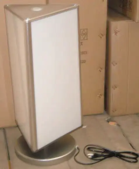 Three Sides Rotating Light Box for Advertising From Factory