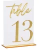 สีขาวและสีทอง-หมายเลข "13"