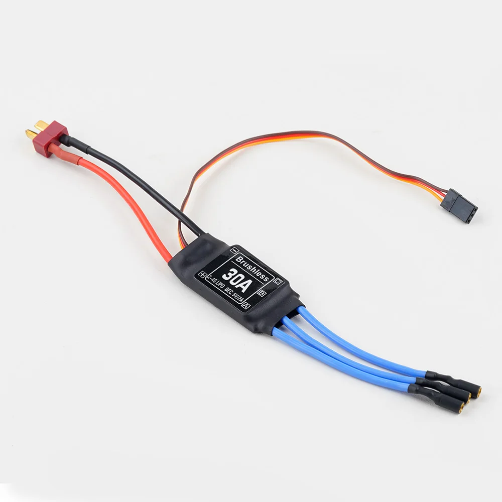 Cheap 30A Brushless ESC 2-4S Electronic Speed Controller XT60 Plug With 5V 2A BEC 3.5MM Banana Head