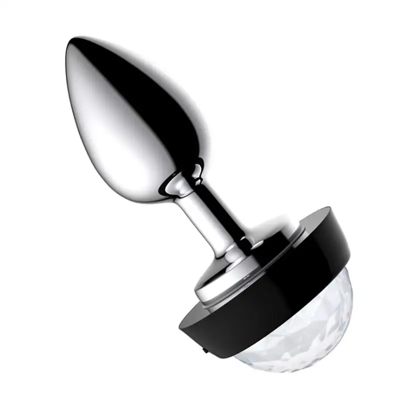 anal plug geschichte Hot Sale Fluorescence Glow in Dark Glass Anal Plug Rose Shaped Luminous  Butt Plug Anal Beads Other Sex Products for Adult main image 0