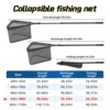 Portable Folding Landing Net Black 2.1m