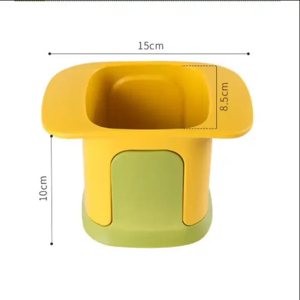 Manual Hand Press Potato Plastic Vegetable Cutter Multifunctional Household Hand Cucumber Potato Slicer