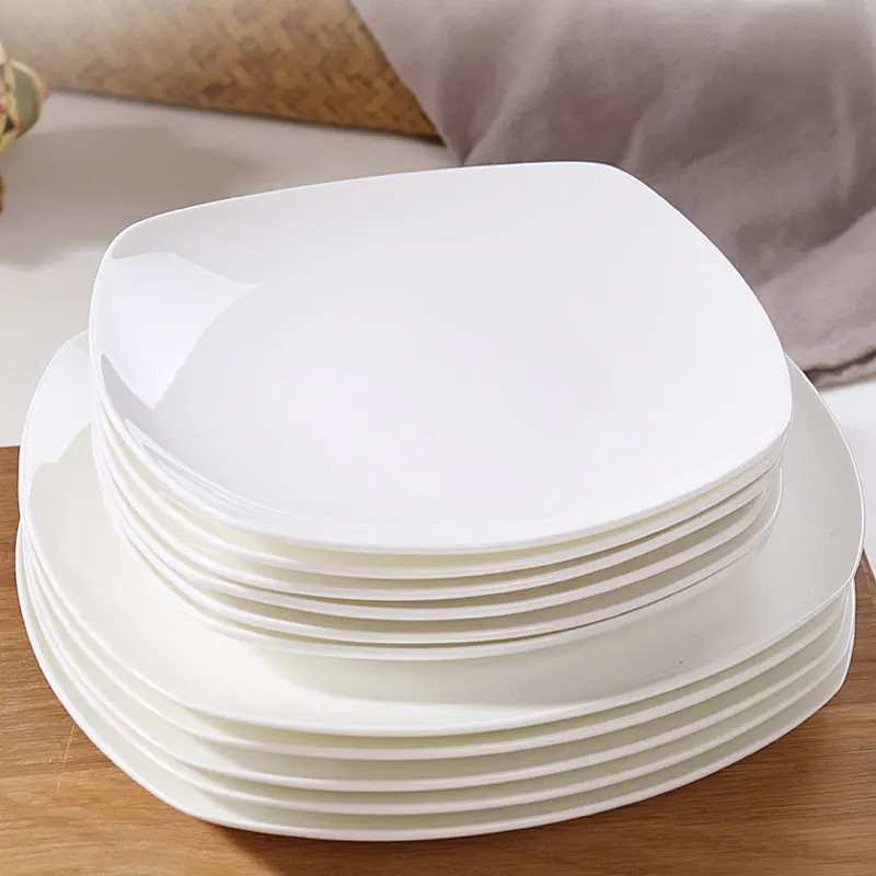 Modern Simple Style Dinner Plate Ceramics Plates Modern Porcelain