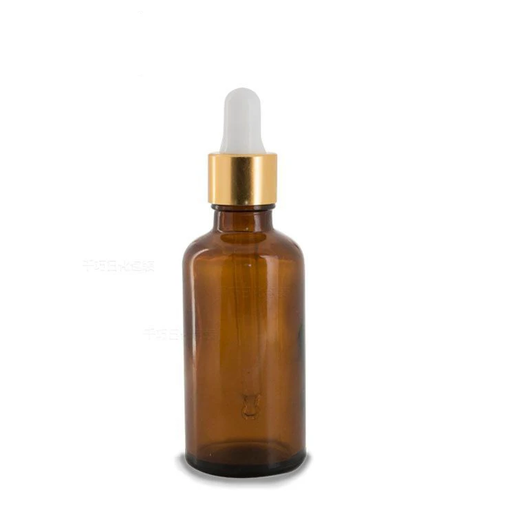 Botol Amber Kaca Penetes Kelas Tinggi 5ml 10ml untuk Minyak Esensial