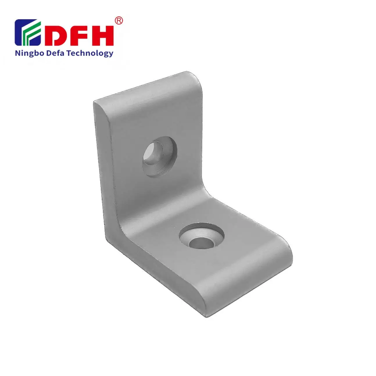 Suport d’angle metàl·lic en forma de L amb ranura T, 40×55, d’alumini 6061 d’alta qualitat, estructura triangular, reforç angular