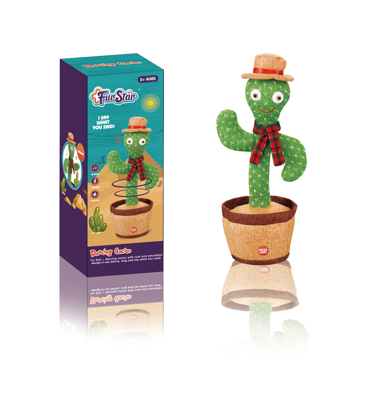 cactus that talks back toy