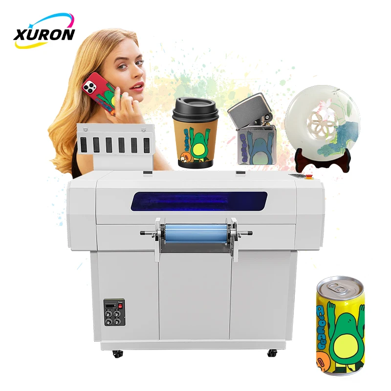 Advanced UV LED DTF Printer Multicolor Custom Poster Magic for Textile Plastic New Condition Automatic Multicolor DTF Printer